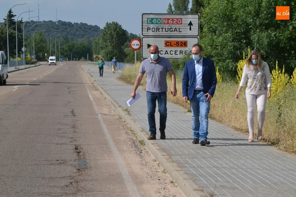 Foto 6 - A licitaci&oacute;n el reasfaltado de dos tramos de la traves&iacute;a de la Nacional 620  