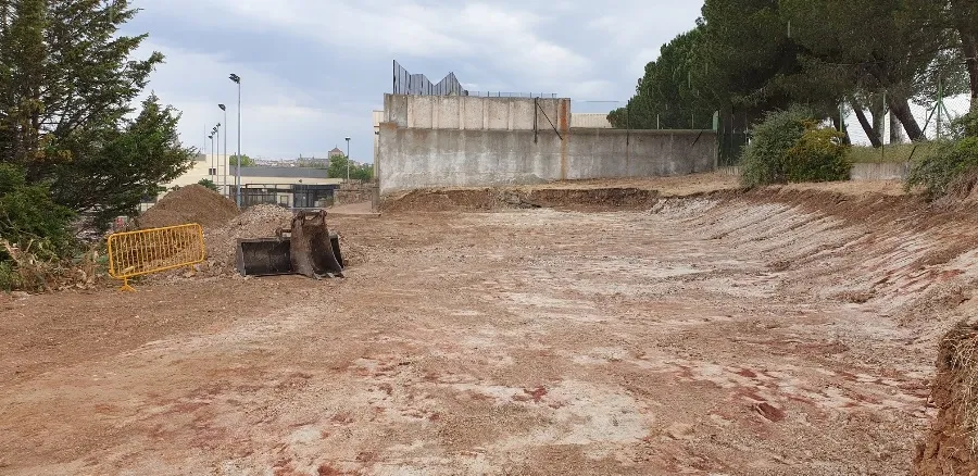 Comienzo de las obras en los nuevos accesos a este pabellón