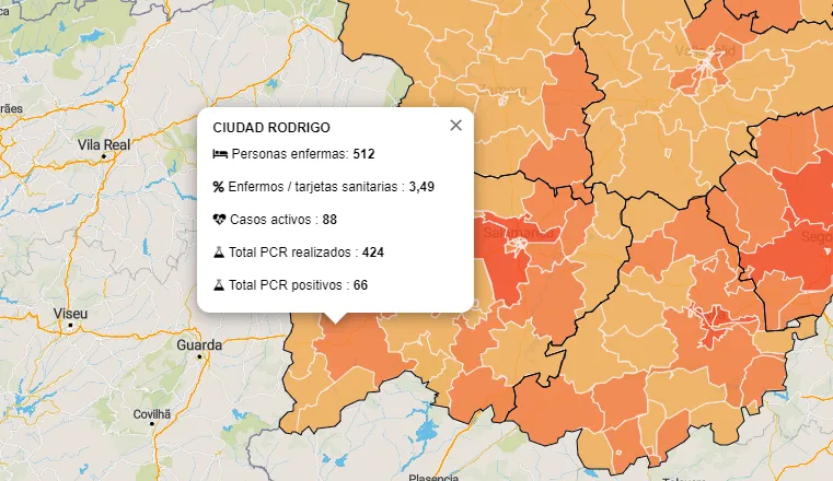 La Zona Básica de Ciudad Rodrigo registra 1 positivo por PCR tras casi dos semanas ‘limpia’  