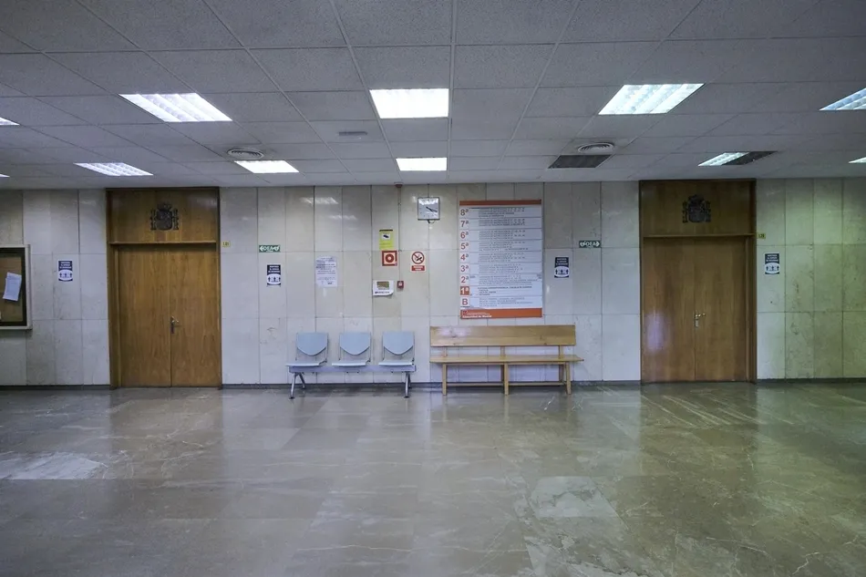 Interior de los Juzgados de Plaza de Castilla en Madrid. Foto: EP