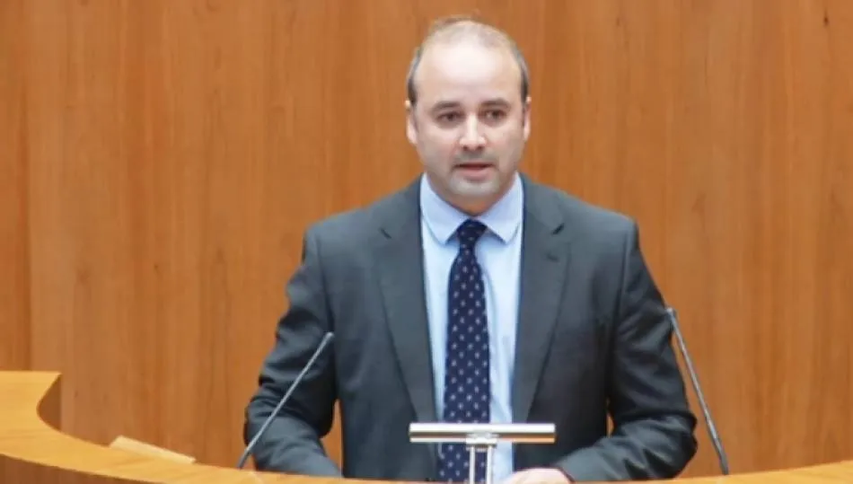 El portavoz del Grupo Parlamentario de Ciudadanos, David Castaño