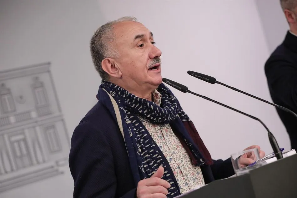 El secretario general de UGT, Pepe Álvarez - Jesús Hellín - Europa Press - Archivo