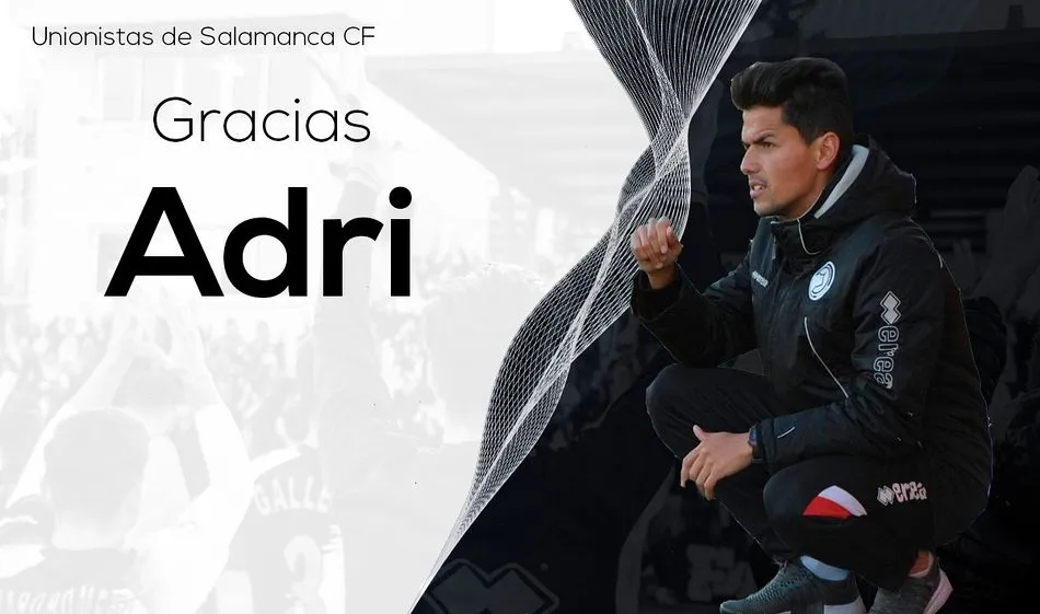 Adri Santos no continúa como director de la cantera de Unionistas de Salamanca