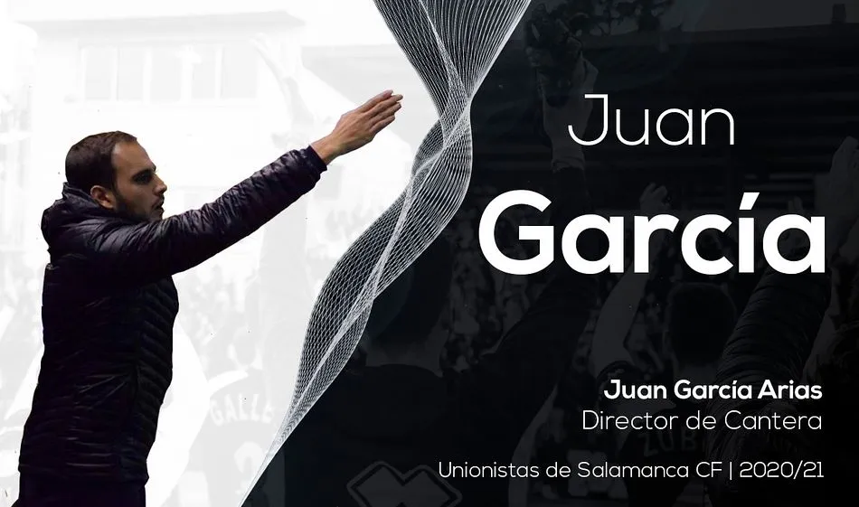 Unionistas anuncia a Juan García como nuevo director de la cantera