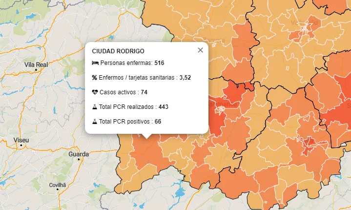 3º día de pandemia sin casos nuevos de personas enfermas, aunque Ciudad Rodrigo suma 2 casos...