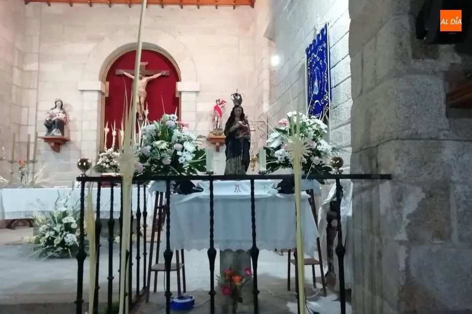 Foto 4 - Mieza celebra la fiesta de la Virgen del Amparo con una eucarist&iacute;a  