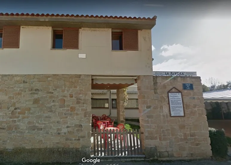 Imagen del albergue de Huerta de Google.