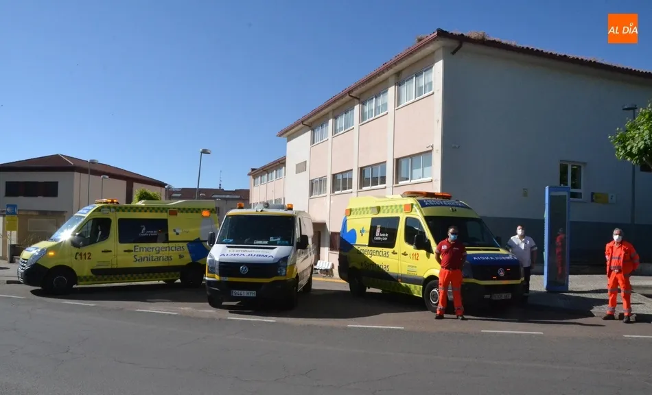 Foto 2 - Los conductores de ambulancias recuerdan a su compa&ntilde;ero segoviano fallecido por coronavirus  