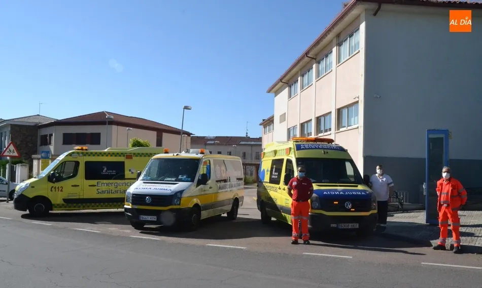 Los conductores de ambulancias recuerdan a su compañero segoviano fallecido por coronavirus  