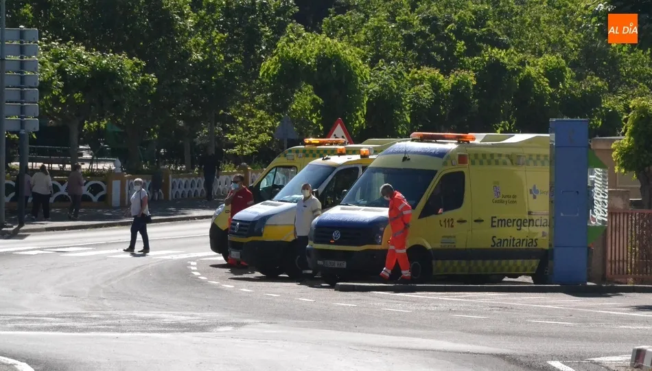 Foto 3 - Los conductores de ambulancias recuerdan a su compa&ntilde;ero segoviano fallecido por coronavirus  