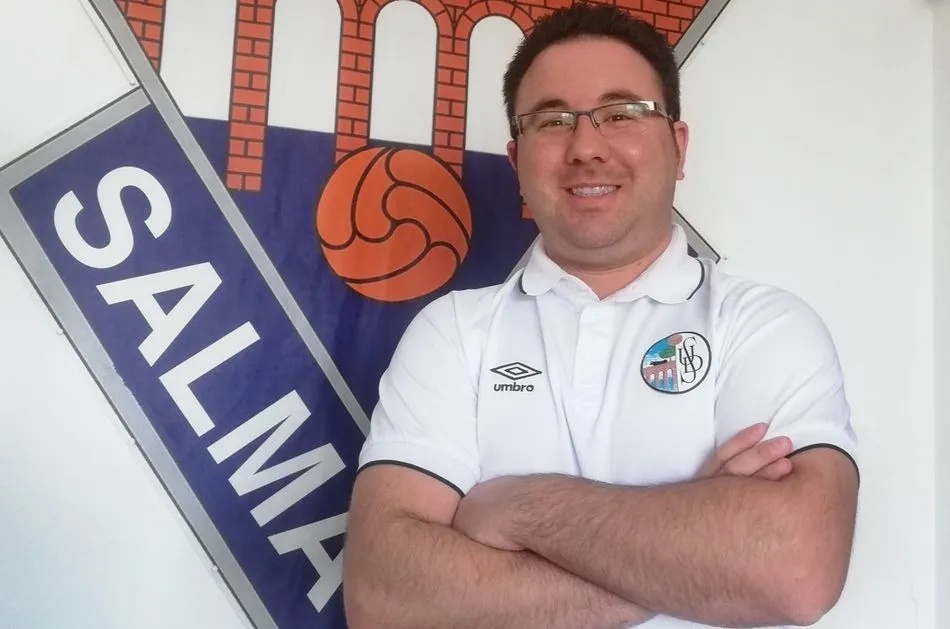 Raúl de Arriba, coordinador de la cantera del Salamanca UDS