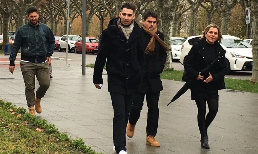 Los tres acusados en este caso judicial. Foto EP