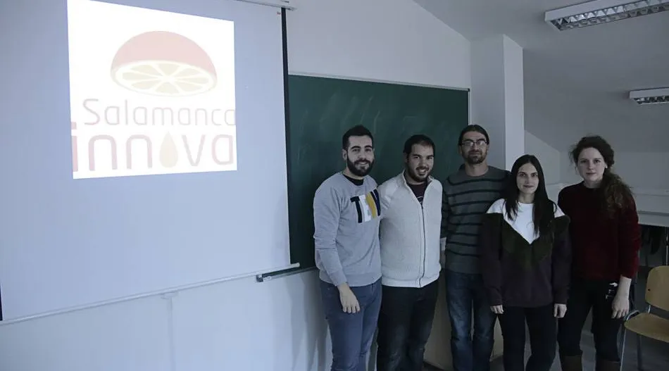 Miembros de Salamanca Innova en una actividad anterior - Archivo