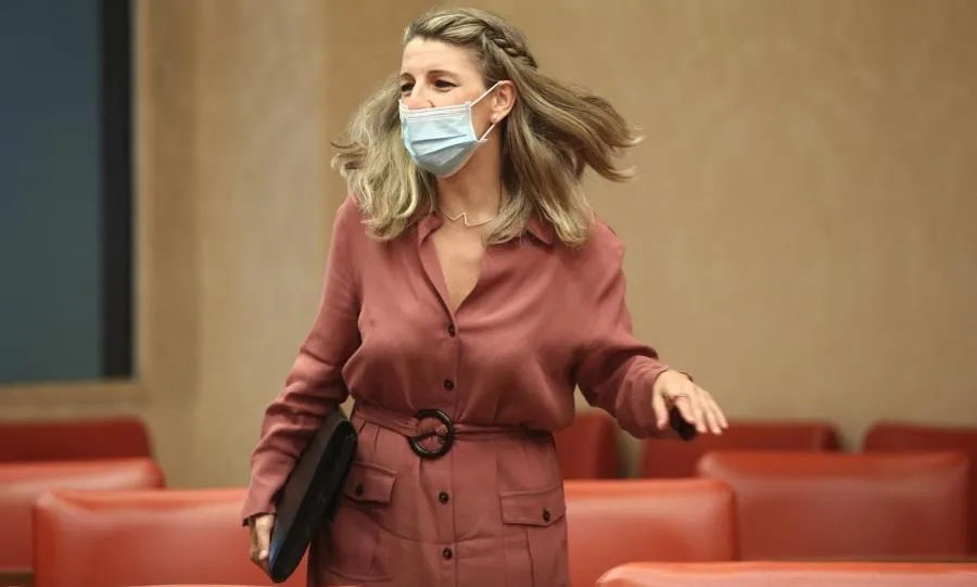 La ministra de Trabajo y Economía Social, Yolanda Díaz. Foto de Eduardo Parra - EP