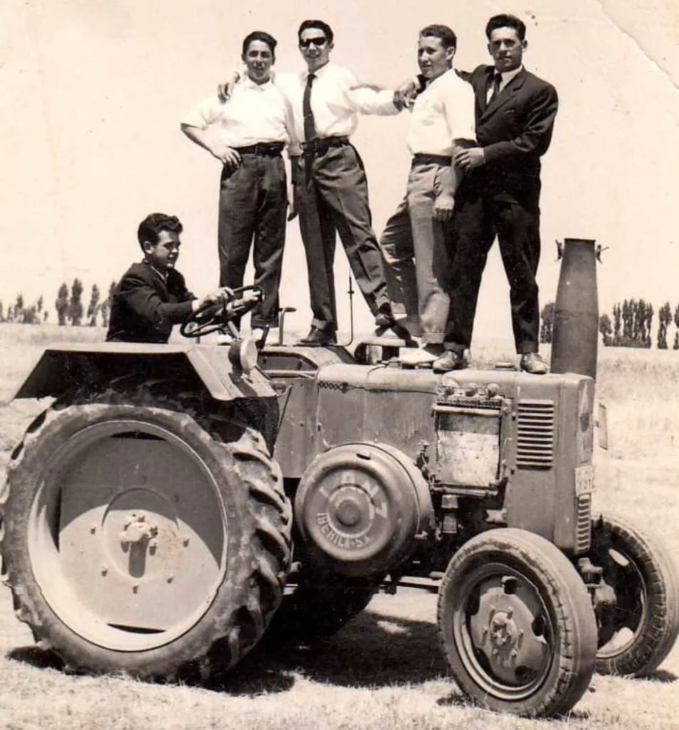 Foto 2 - La mecanizaci&oacute;n del campo salmantino