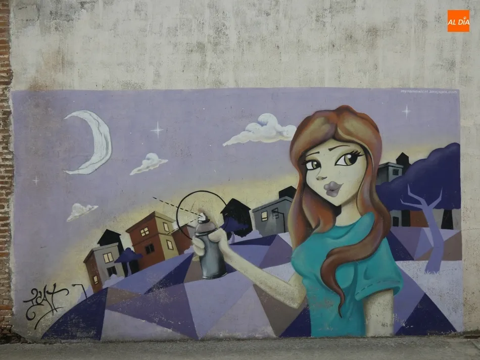 Galeria urbana de Rágama. / Jorge Holguera