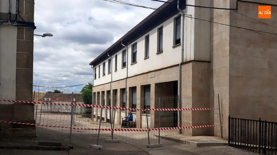Foto 2 - Habilitada una zona de recreo para los internos de la residencia San Marcos de La Fregeneda
