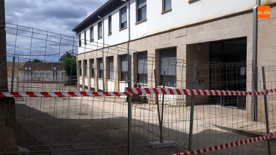 Foto 3 - Habilitada una zona de recreo para los internos de la residencia San Marcos de La Fregeneda