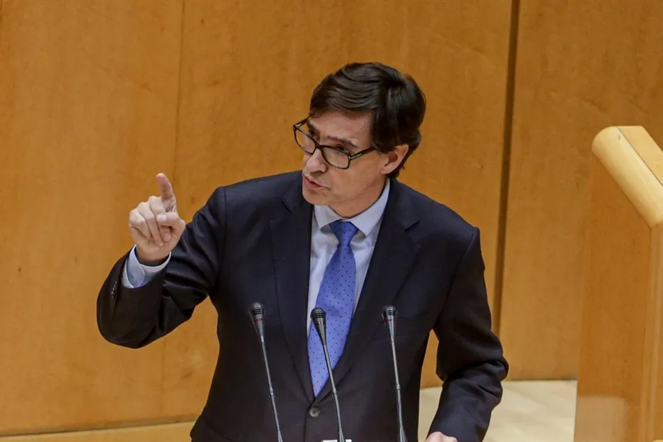 El ministro de Sanidad, Salvador Illa. Foto: EP