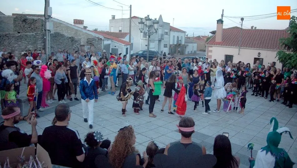 El desfile de disfraces era uno de los eventos más esperados de estas fiestas