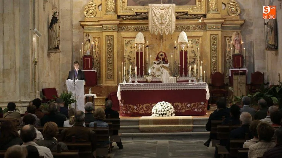 Foto de archivo de una celebración religiosa en Salamanca