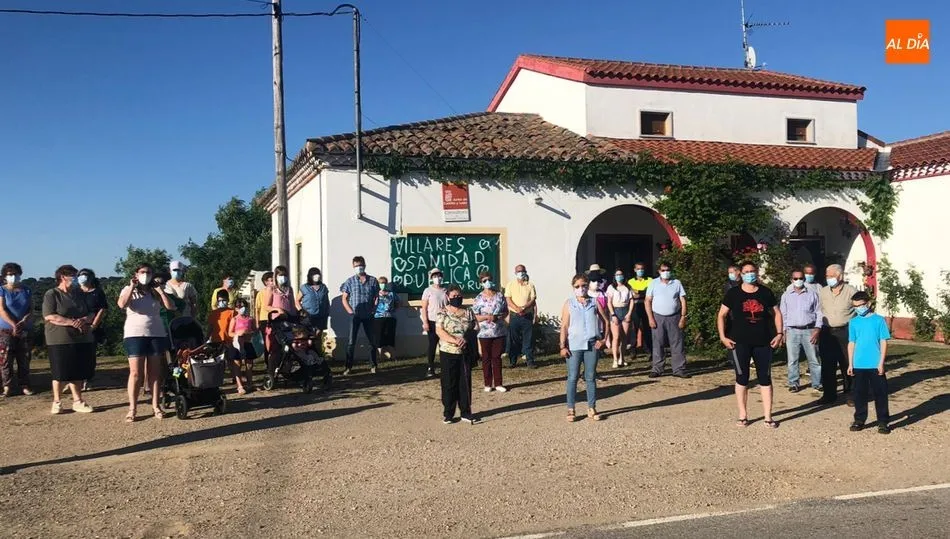 Concentración en Villares de Yeltes