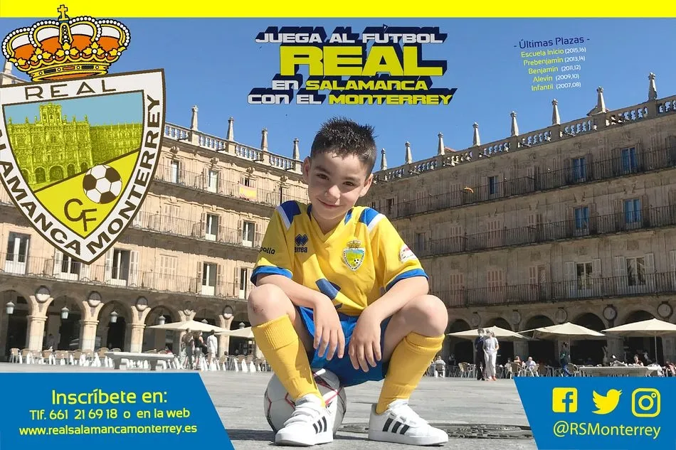 ‘Juega al futbol real en Salamanca’, campaña de captación del Monterrey