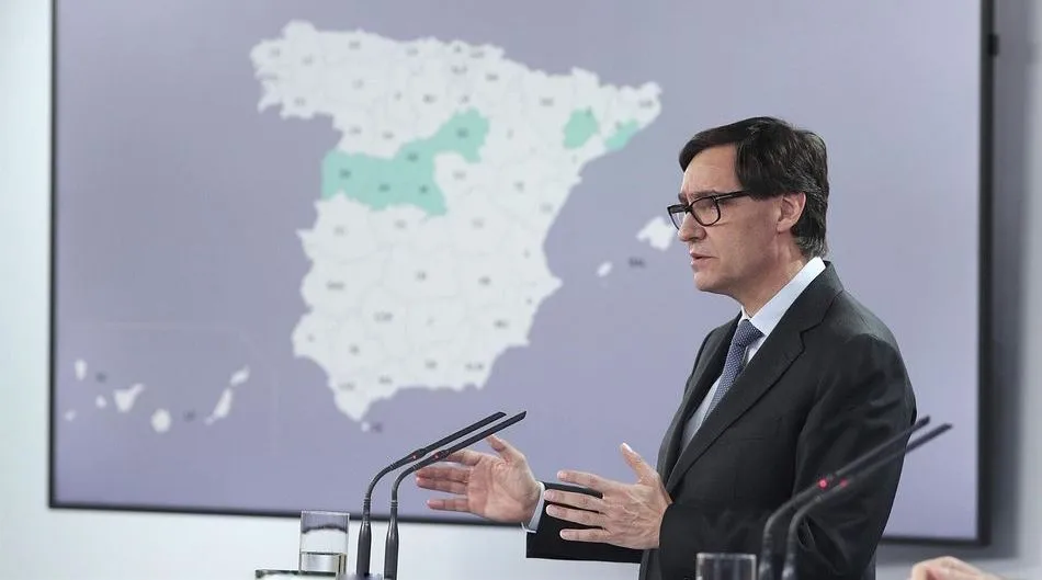 El ministro de Sanidad, Salvador Illa