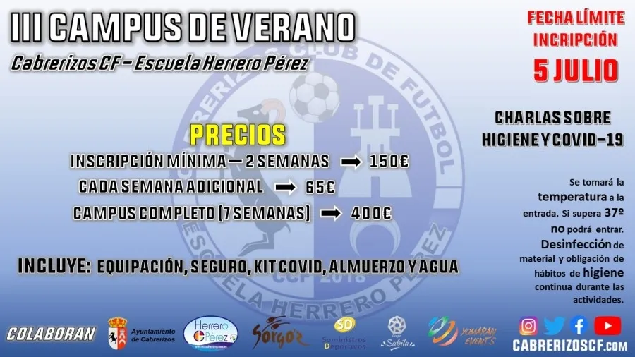 Foto 2 - El Cabrerizos CF decide organizar su Campus de verano, ante las numerosas peticiones