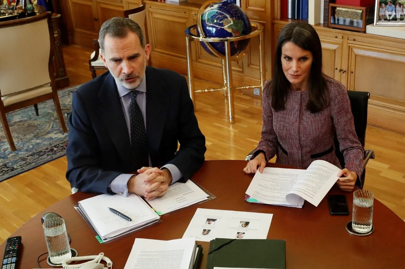 Los Reyes Felipe y Letizia. Foto: EP