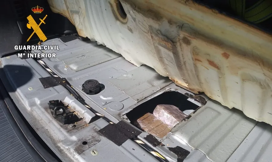Foto 3 - Interceptado en Fresno Alh&aacute;ndiga un cargamento con 20 kilos de polen de hach&iacute;s