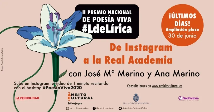 Foto 2 - &Aacute;mbito Cultural ampl&iacute;a hasta el 30 de junio el plazo de inscripci&oacute;n para el 'II Premio Nacional...