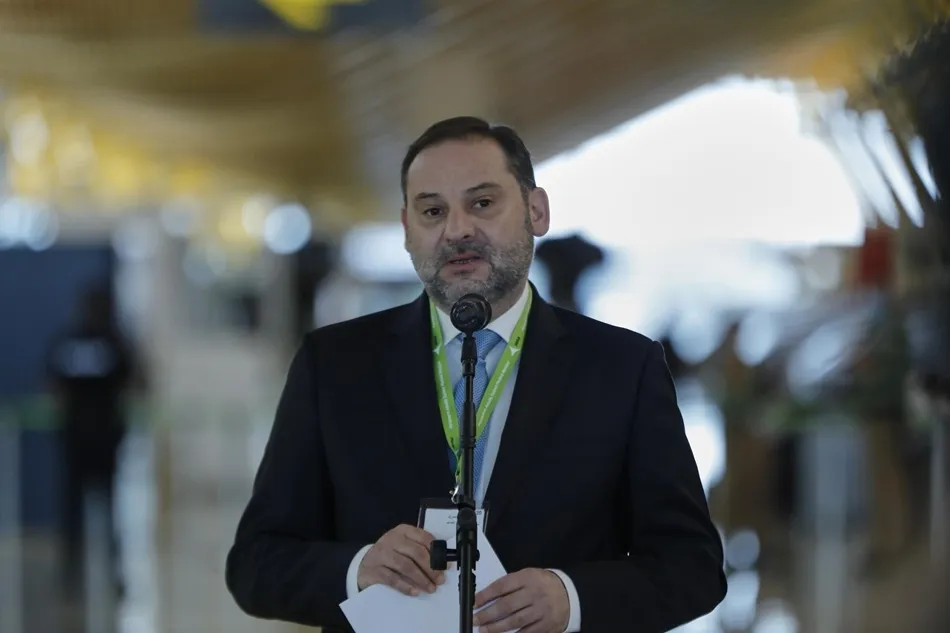 El ministro de Transportes, Movilidad y Agenda Urbana, José Luis Ábalos, en una imagen de archivo