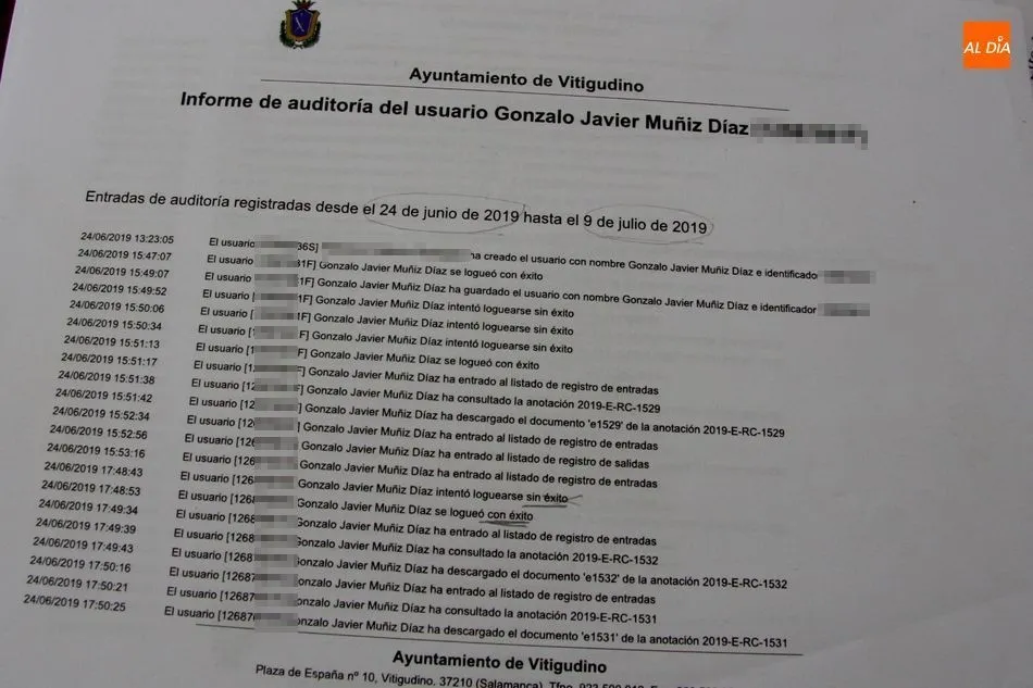 Foto 2 - La alcaldesa de Vitigudino rechaza las acusaciones vertidas por el PSOE sobre &ldquo;oscurantismo&rdquo; y...