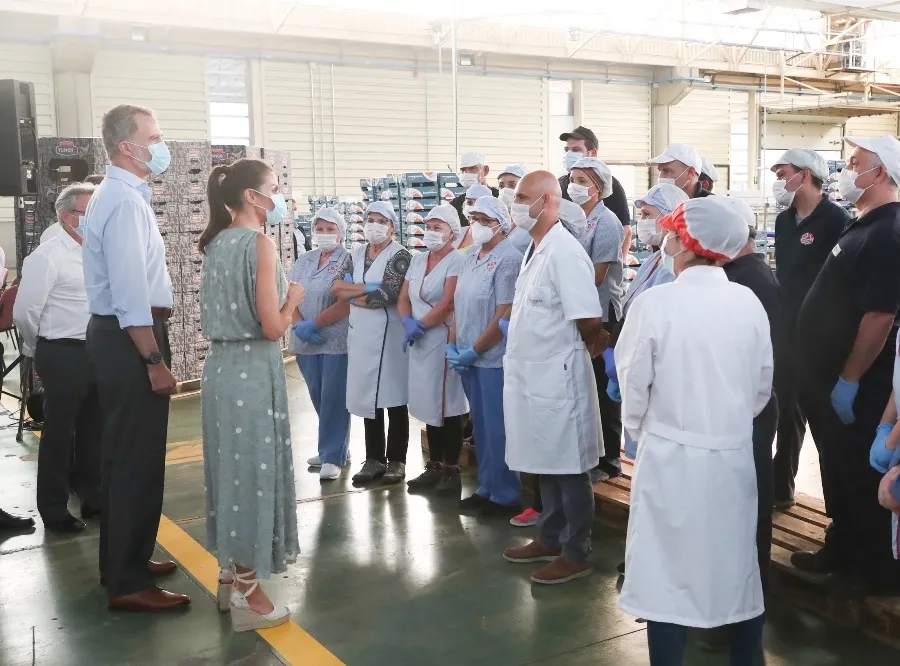 Foto 8 - La Reina Letizia luce en Canarias un vestido de Zara rebajado