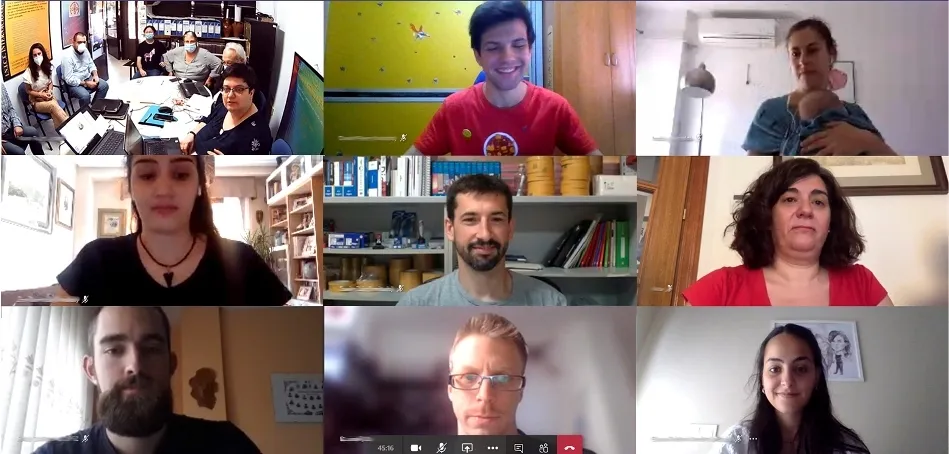 Asamblea de INICE en la que se elegía la nueva directiva