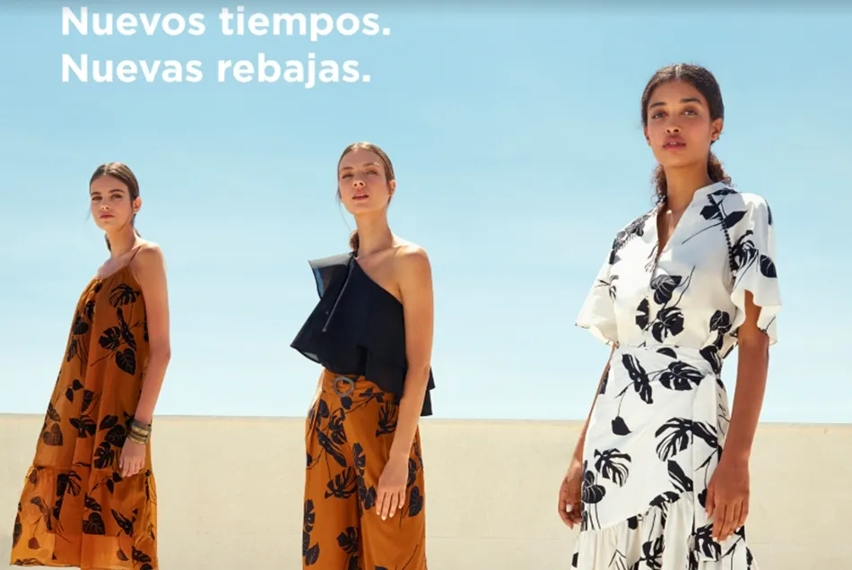 Nuevos tiempos. Nuevas rebajas, el lema de la campaña de este año