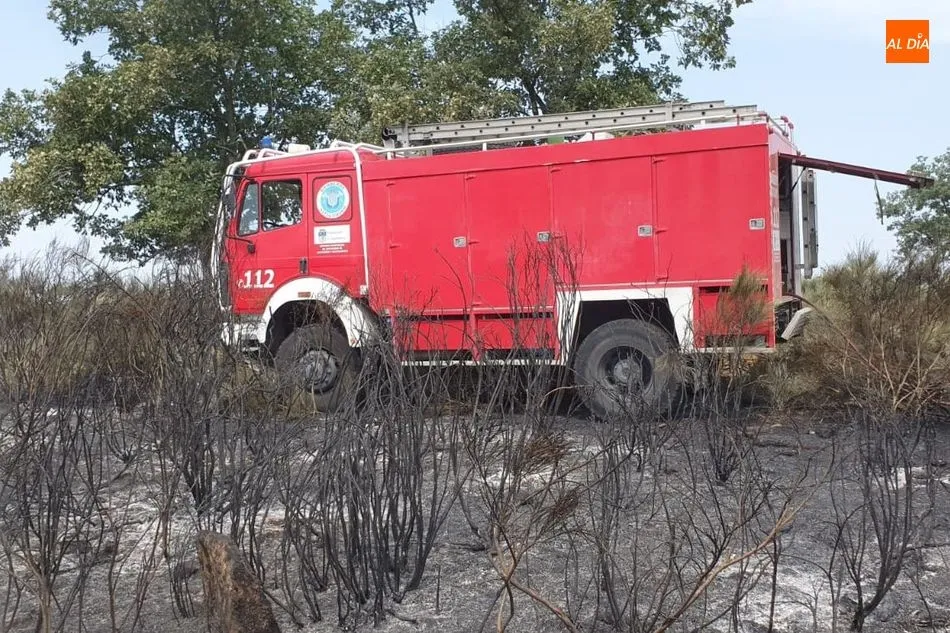 Foto 3 - Sofocado un incendio provocado por un rayo en Ahigal de Villarino  
