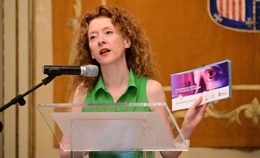 La concejala de Familia e Igualdad de Oportunidades, Ana Suárez, en la rueda de prensa de este jueves en el Consistorio