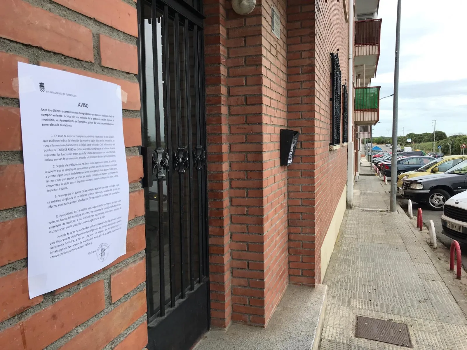 Foto 2 - Terradillos apuesta por aumentar la seguridad ante &ldquo;la ocupaci&oacute;n de viviendas y otros atentados...
