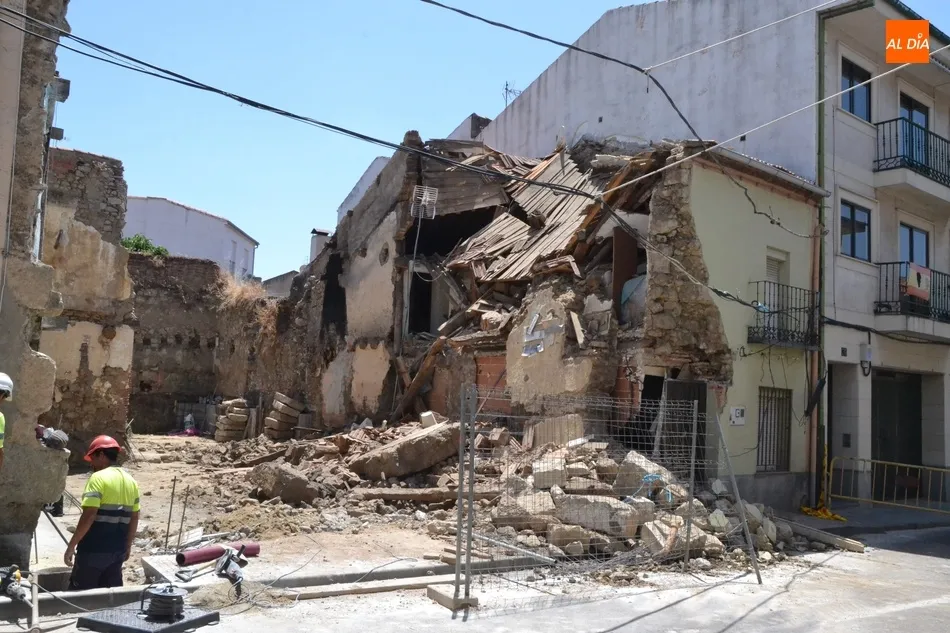 Foto 6 - Se derrumba parcialmente una casa en la calle Santa Clara  
