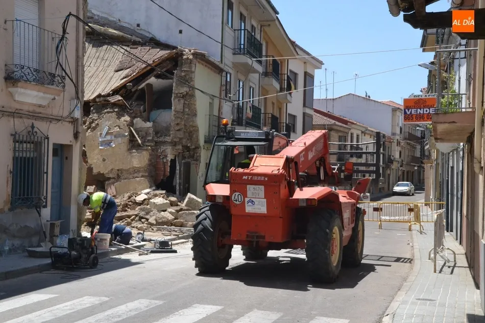 Foto 4 - Se derrumba parcialmente una casa en la calle Santa Clara  