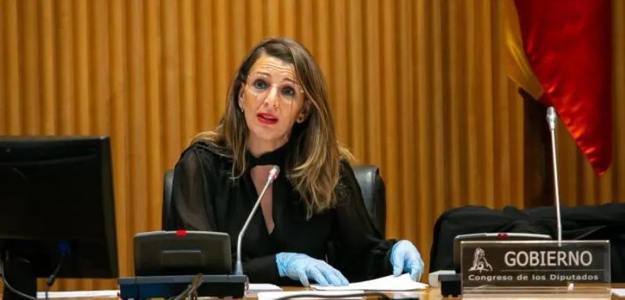 La ministra de Trabajo y Economía Social, Yolanda Díaz. Foto EP