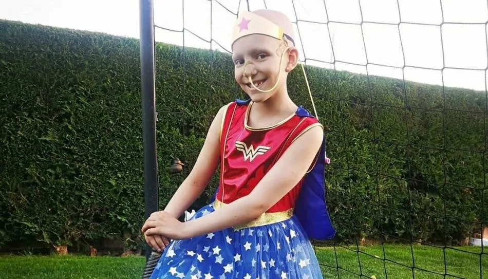 María Caamaño Múñez celebró su cumpleaños disfrazada de superheroína