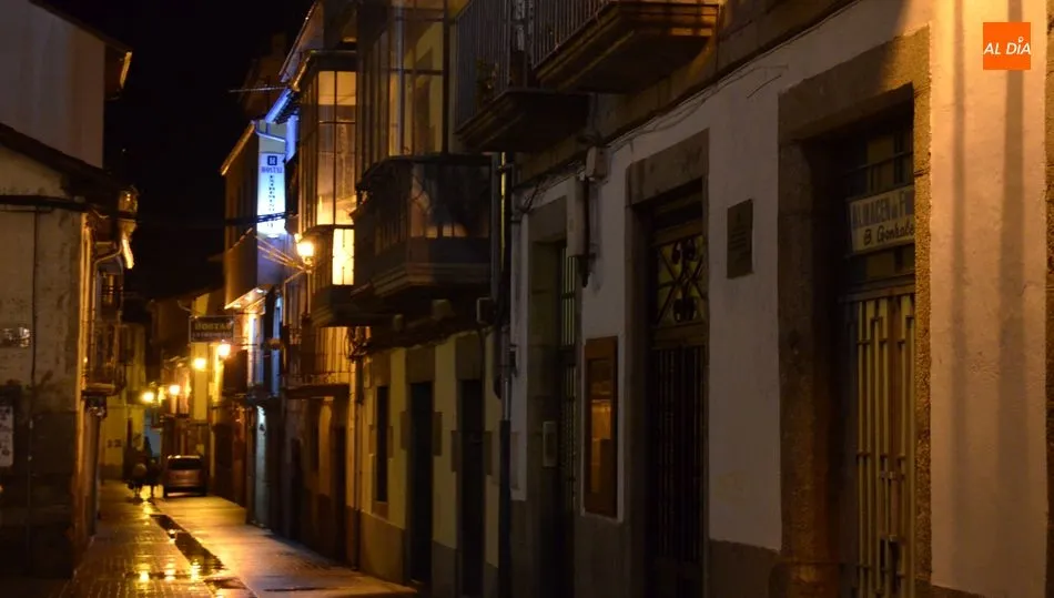 Vista de la calle Mansilla de Béjar