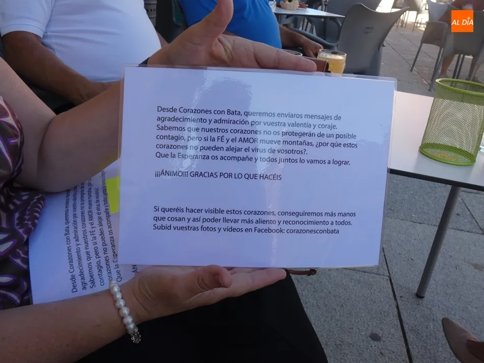 Corazones con Bata en Cantalapino. / Jorge Holguera