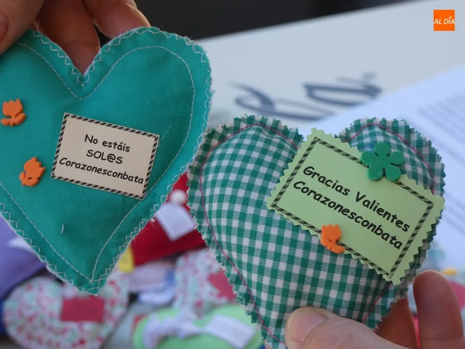 Foto 5 - Agradecimientos en forma de coraz&oacute;n