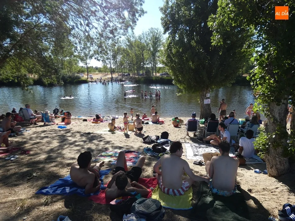 Playa del Tormes en Huerta. / Jorge Holguera