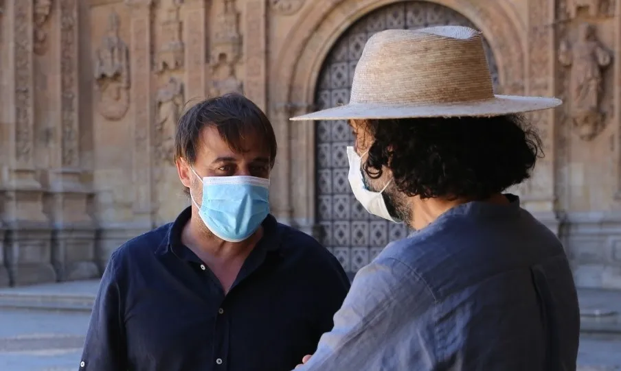 Foto 2 - Salamanca acoge el nuevo rodaje del cineasta Chema de la Pe&ntilde;a