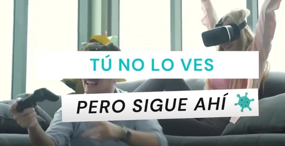 Tú no lo ves, pero sigue ahí, campaña para no bajar la guardia ante la Covid-19